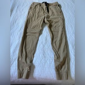 Hollister Khahki Skinny Joggers